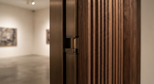 Fluted Smoked Walnut